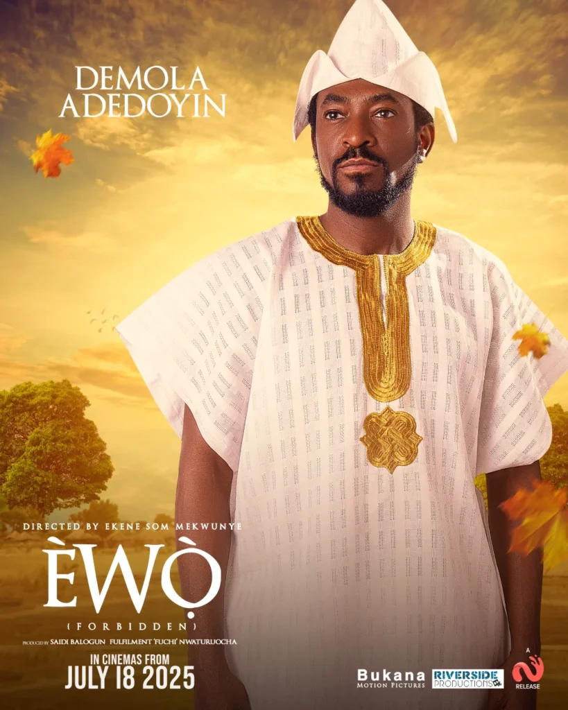 “Ewo – Forbidden”- Saidi Balogun Leads Yoruba Thriller Exploring Power, Love, and Cultural Tension1