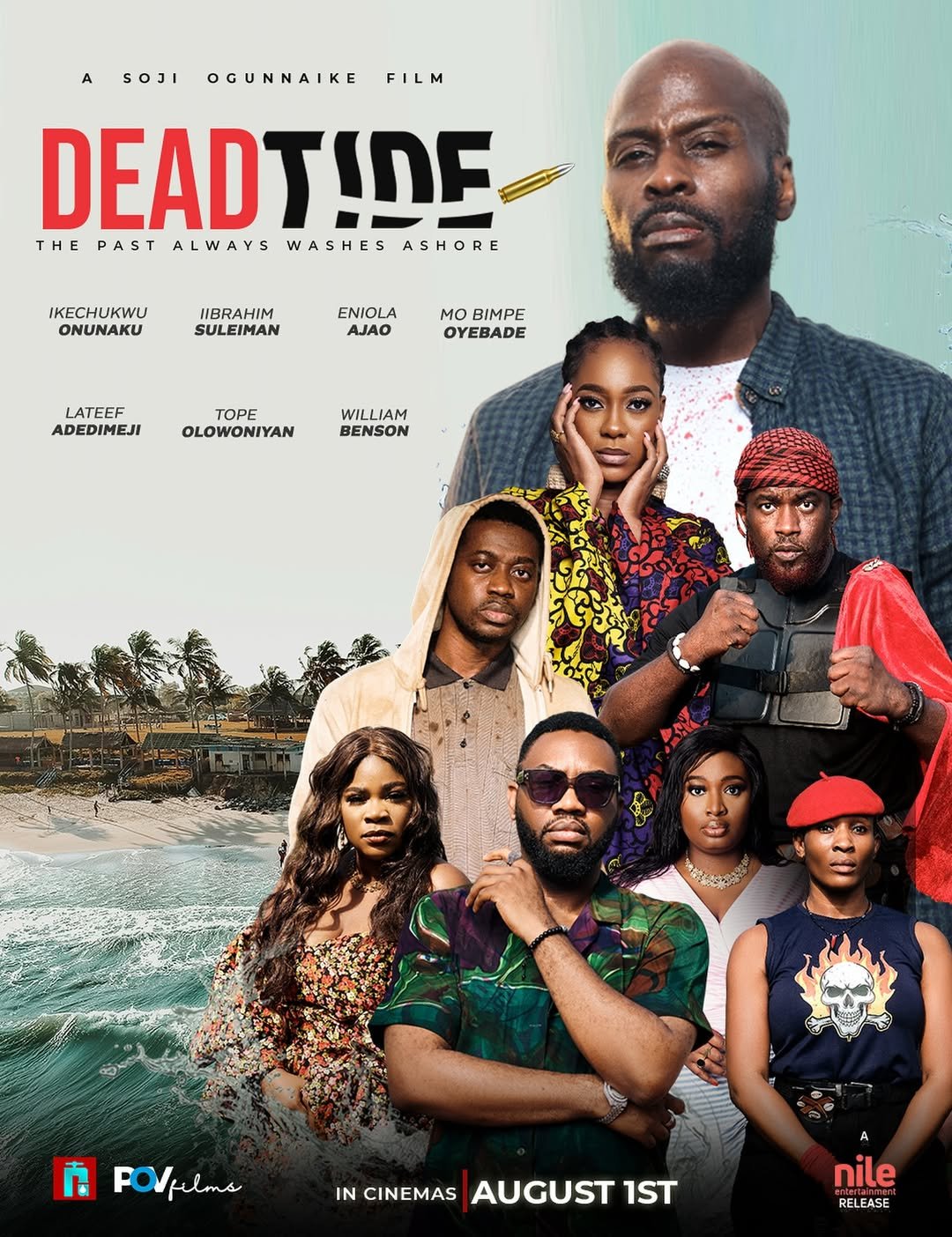 Ikechukwu, Mo Bimpe, Ibrahim Suleiman Lead in Action-Packed ‘Dead Tide’